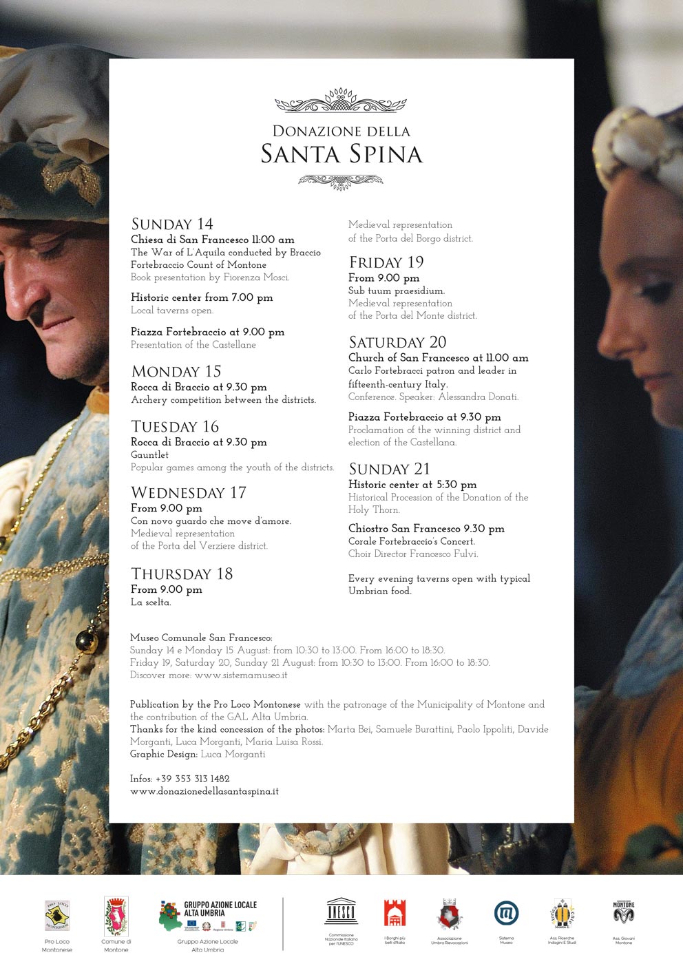 Programma - Donazione della Santa Spina 2022 Montone
